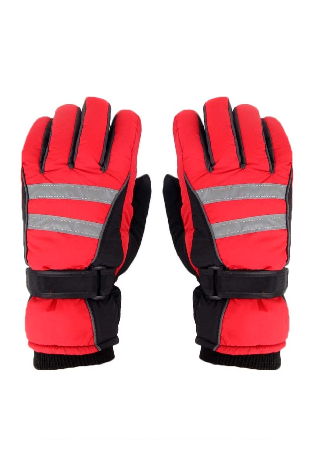 Kar Eldiveni, Suya Dayanıklı Kar Eldiveni Erkek KR-506 - Kırmızı 