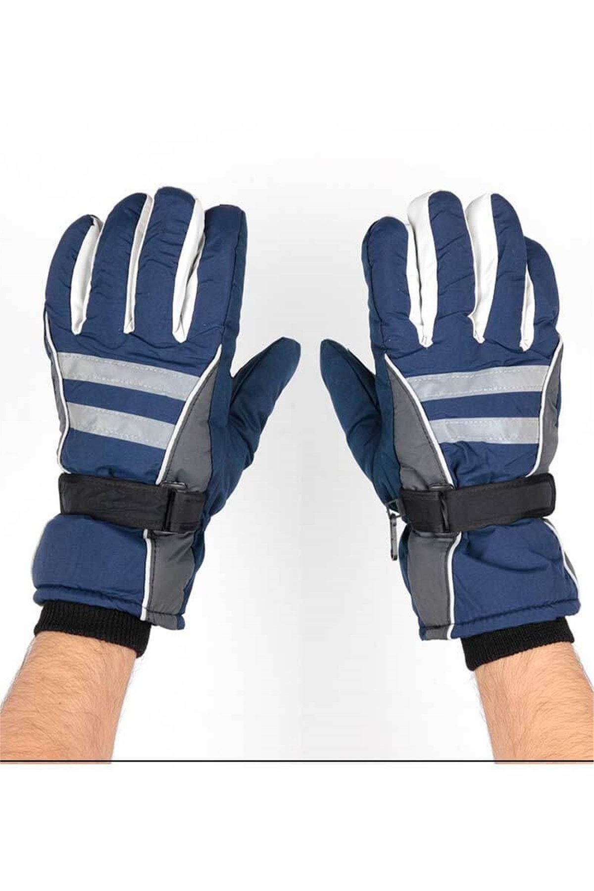 Kar Eldiveni, Suya Dayanıklı Kar Eldiveni Erkek KR-506 - Lacivert