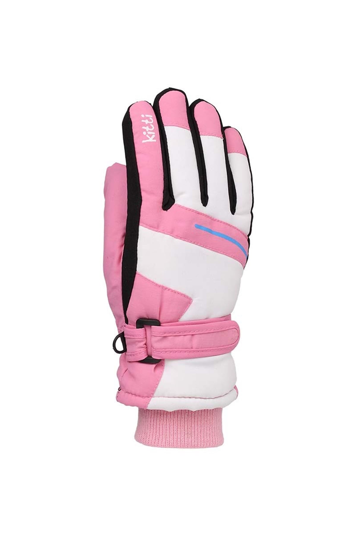 Kız Çocuk Pembe Kar Eldiveni 4-8 Yaş - KR421-4