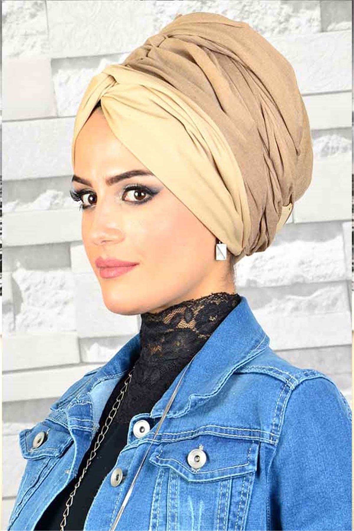 Koton Bej Burgu Bandana Bone bnd3054