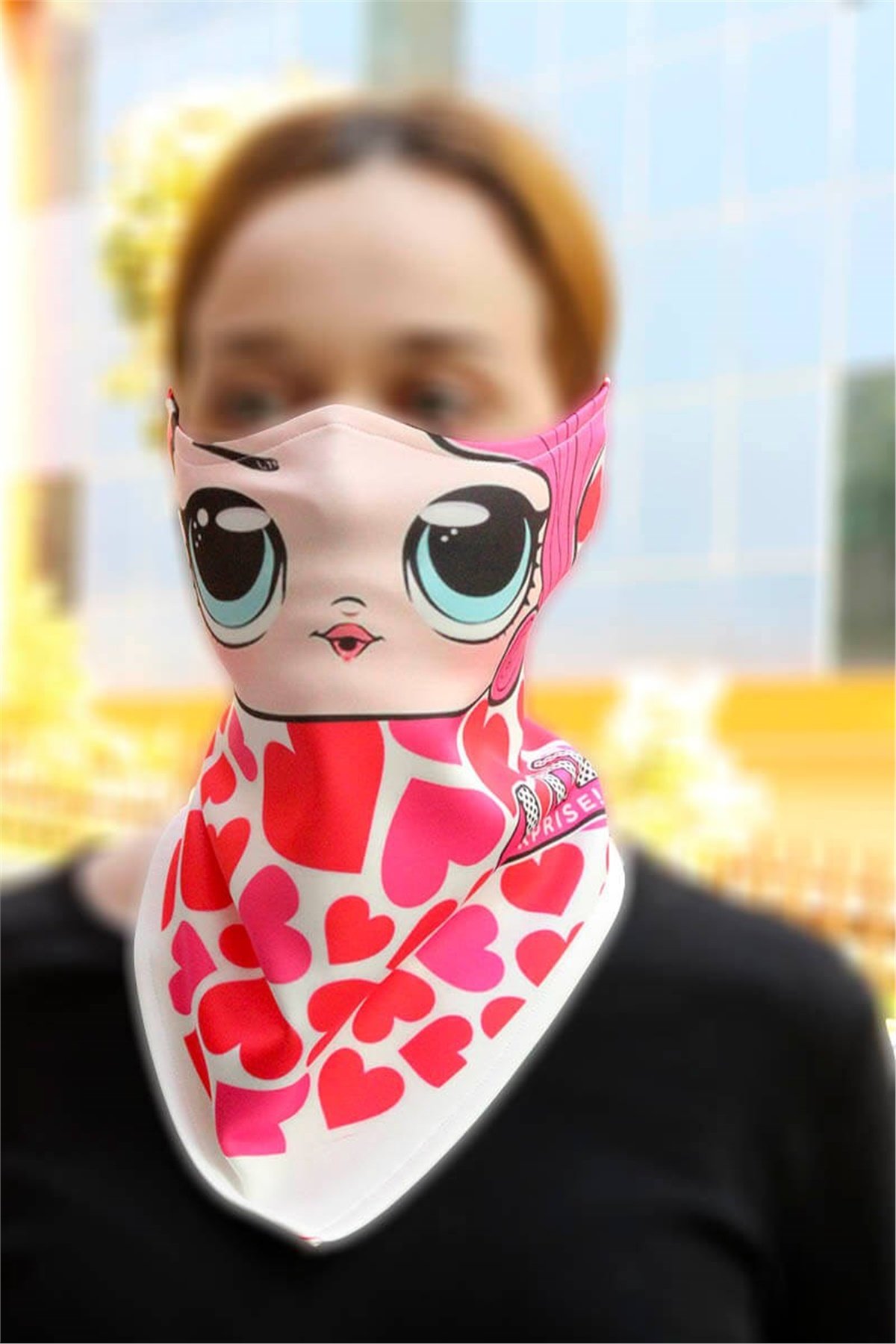 Lol Kız Çocuk Yüz Maskesi Snowsea 2086