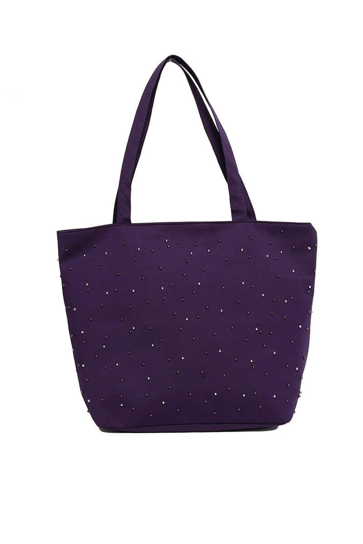 Mor Taşlı Plaj Çantası A9502 