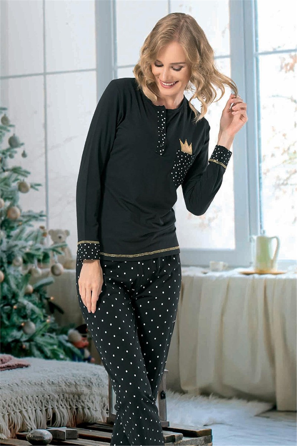 NBB 66611 Kadın Gecelik Takımı