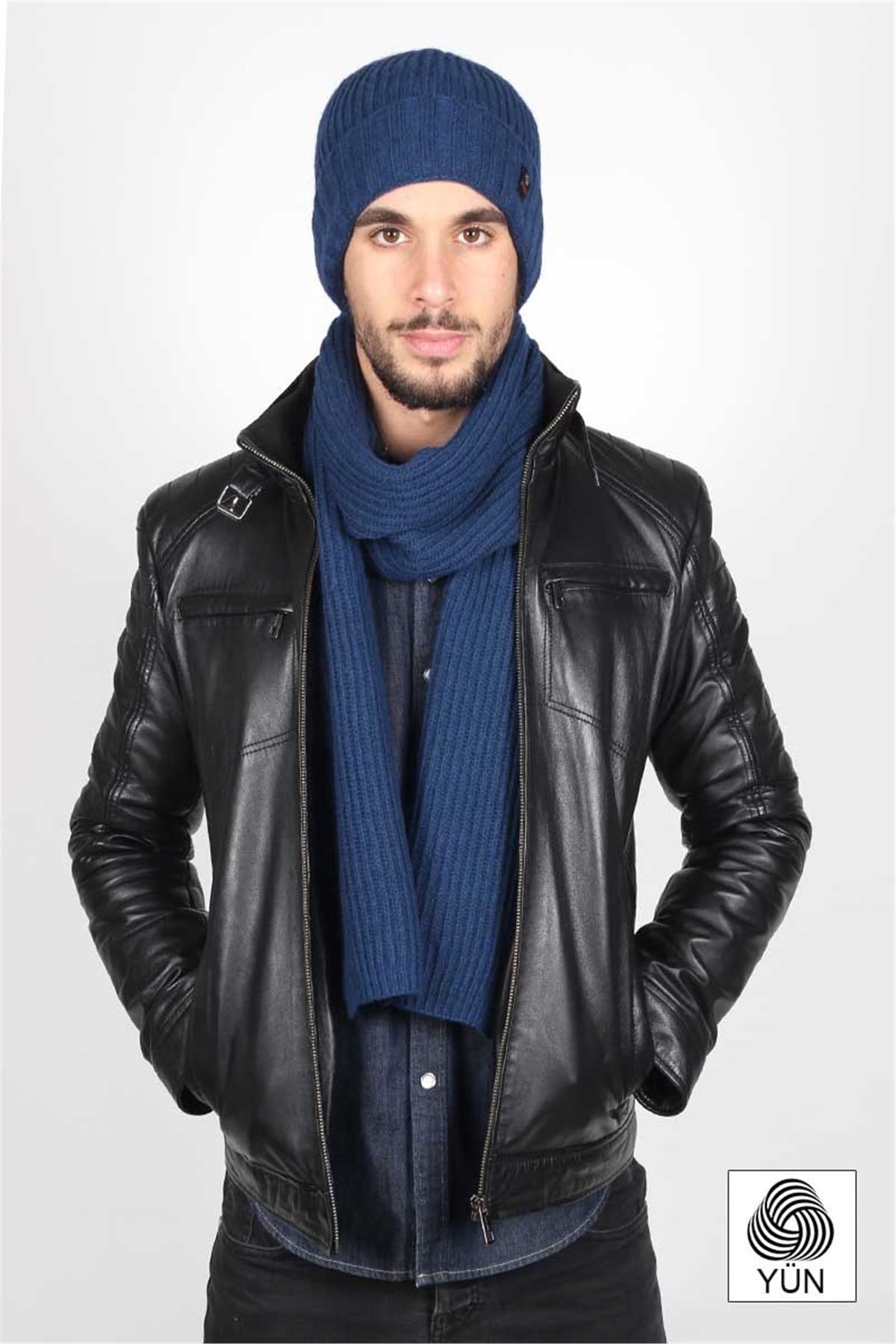 Pablo Erkek Atkı Bere Set FYT13581