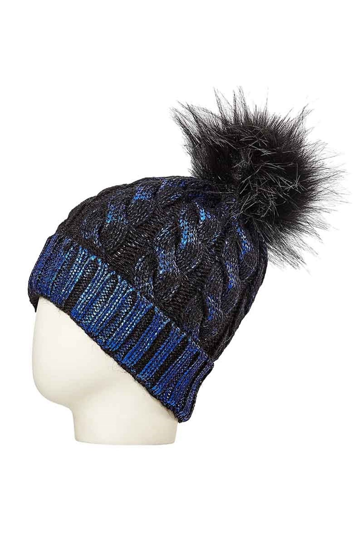 Parlak Kadın Bere 24681 - Siyah