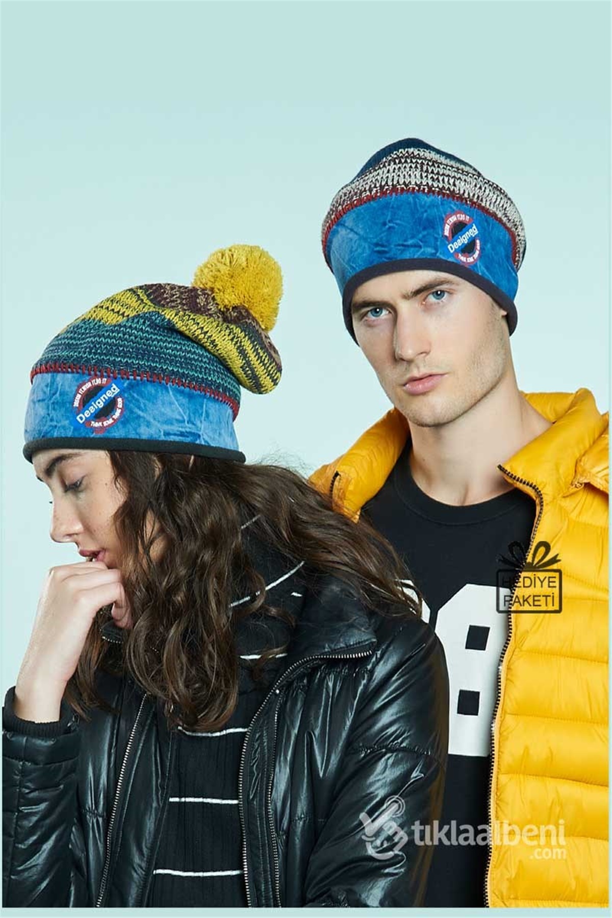 İçi Polar Unisex  Bere - Desinged Fonem 12377