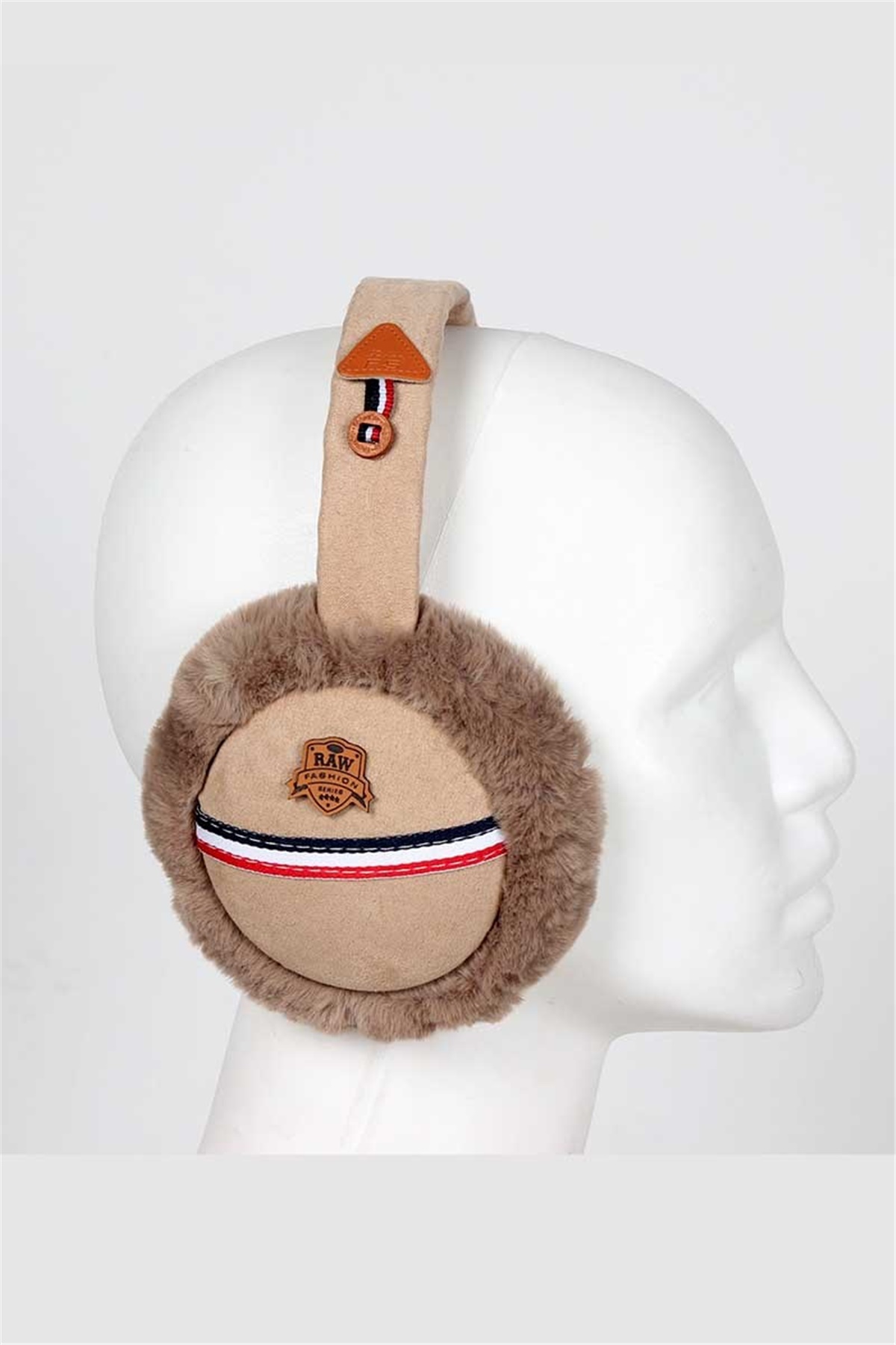 Raw Erkek Çocuk Kışlık Kulaklık CK5060 - Açık Kahve 