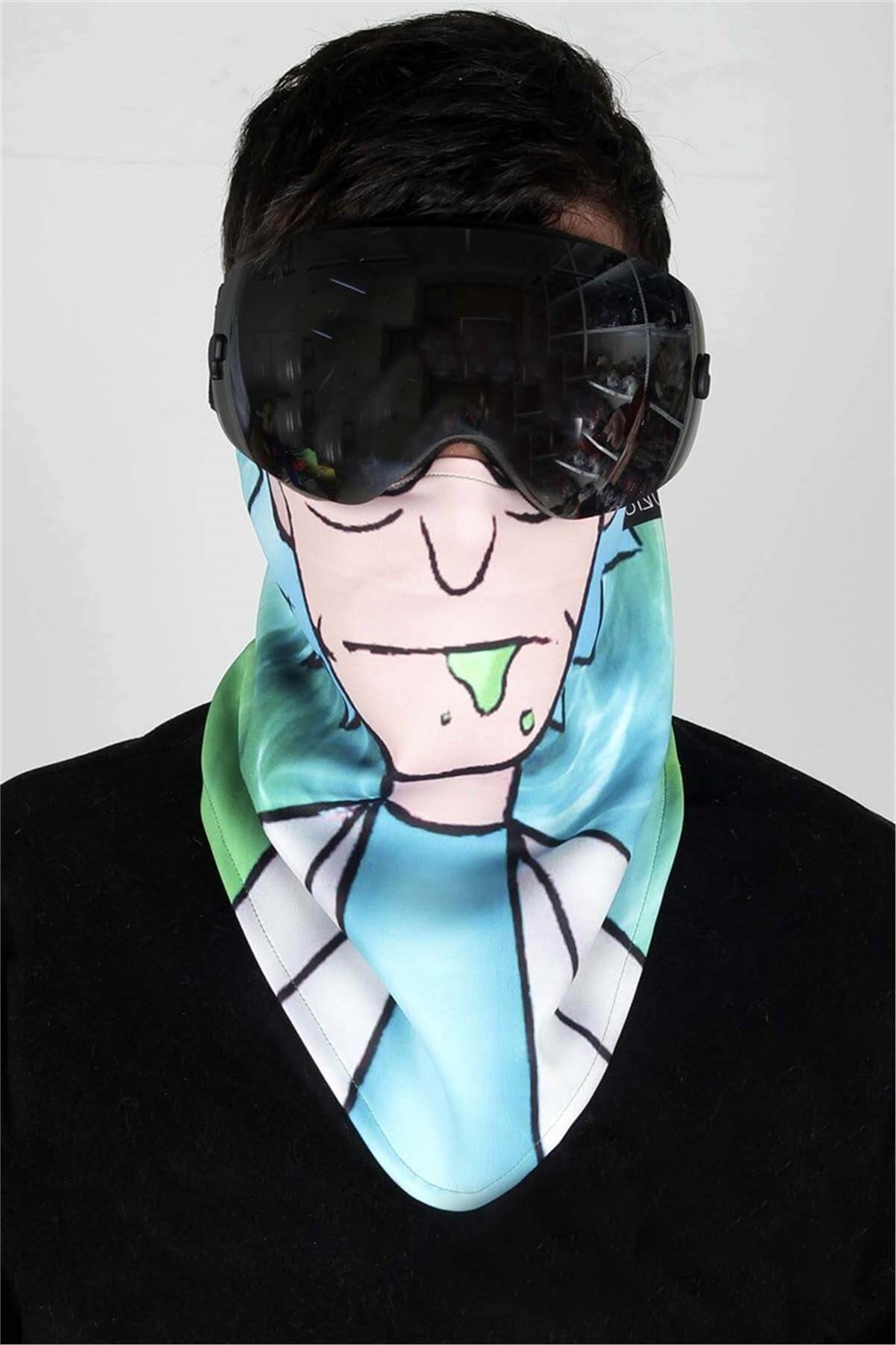 Rick and Morty Kayak ve Snowboard Maskesi 