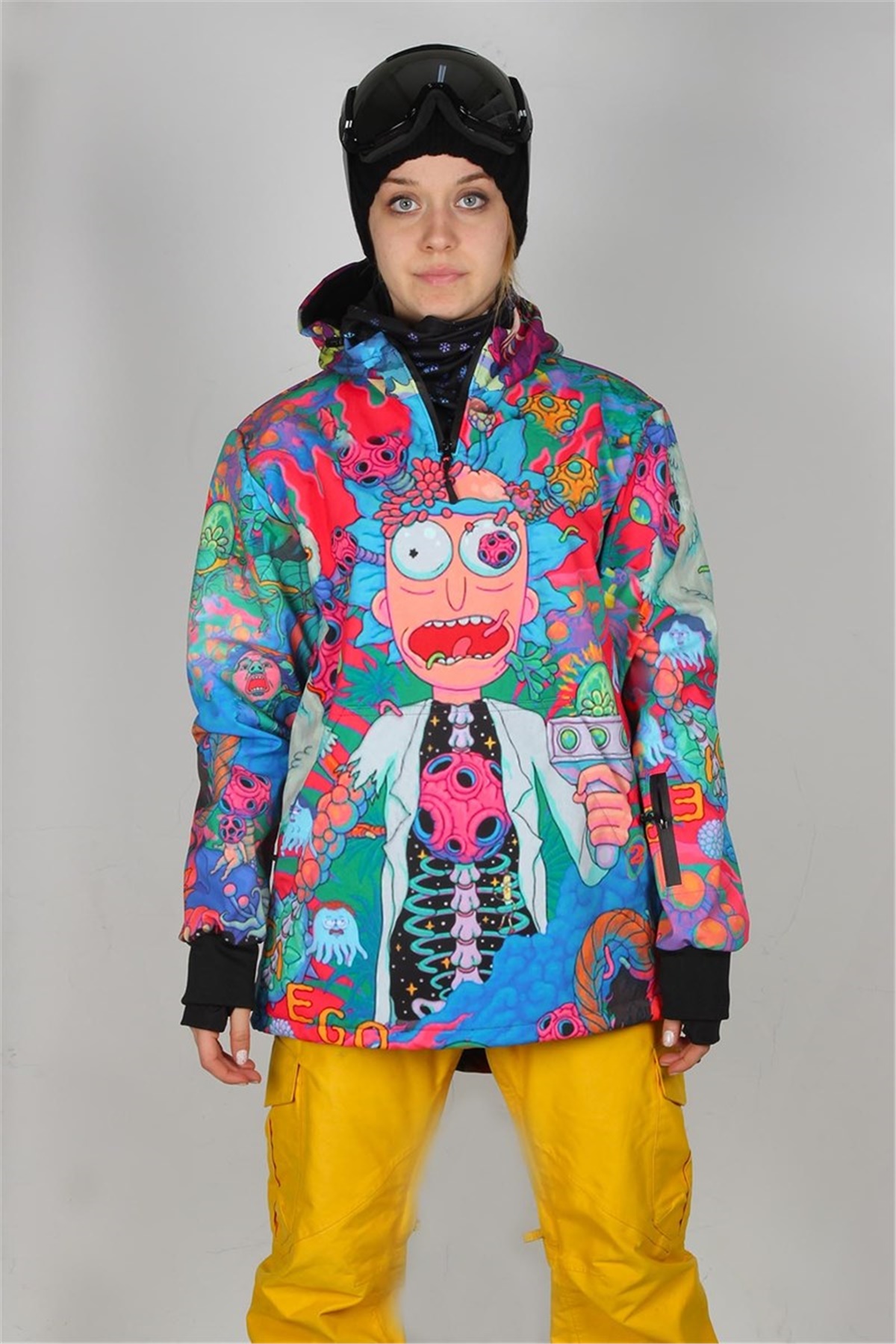 Rick Morty Kadın Snowboard ve Kayak Montu