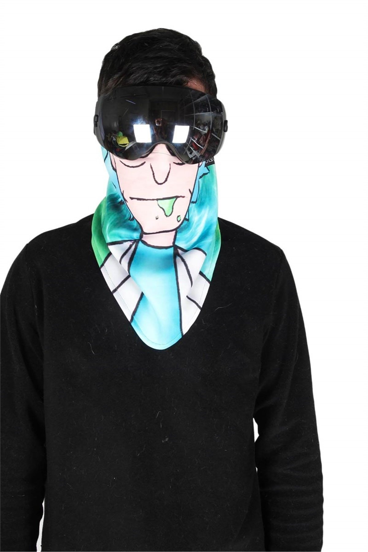 Rick & Morty Kayak ve Snowboard Maskesi 