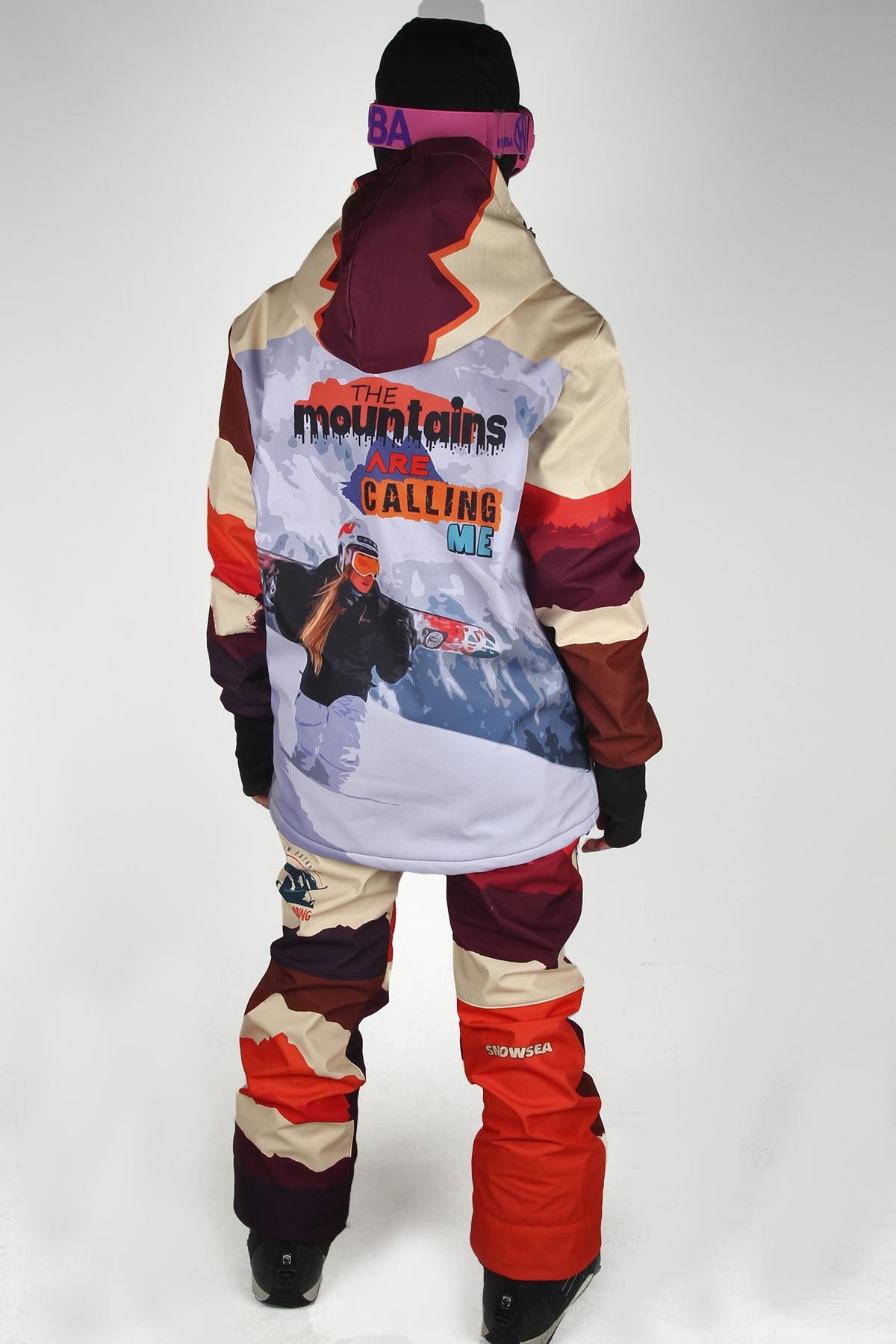 Snowsea Free Serisi Kadın Snowboard Mont & Pantolon Takımı