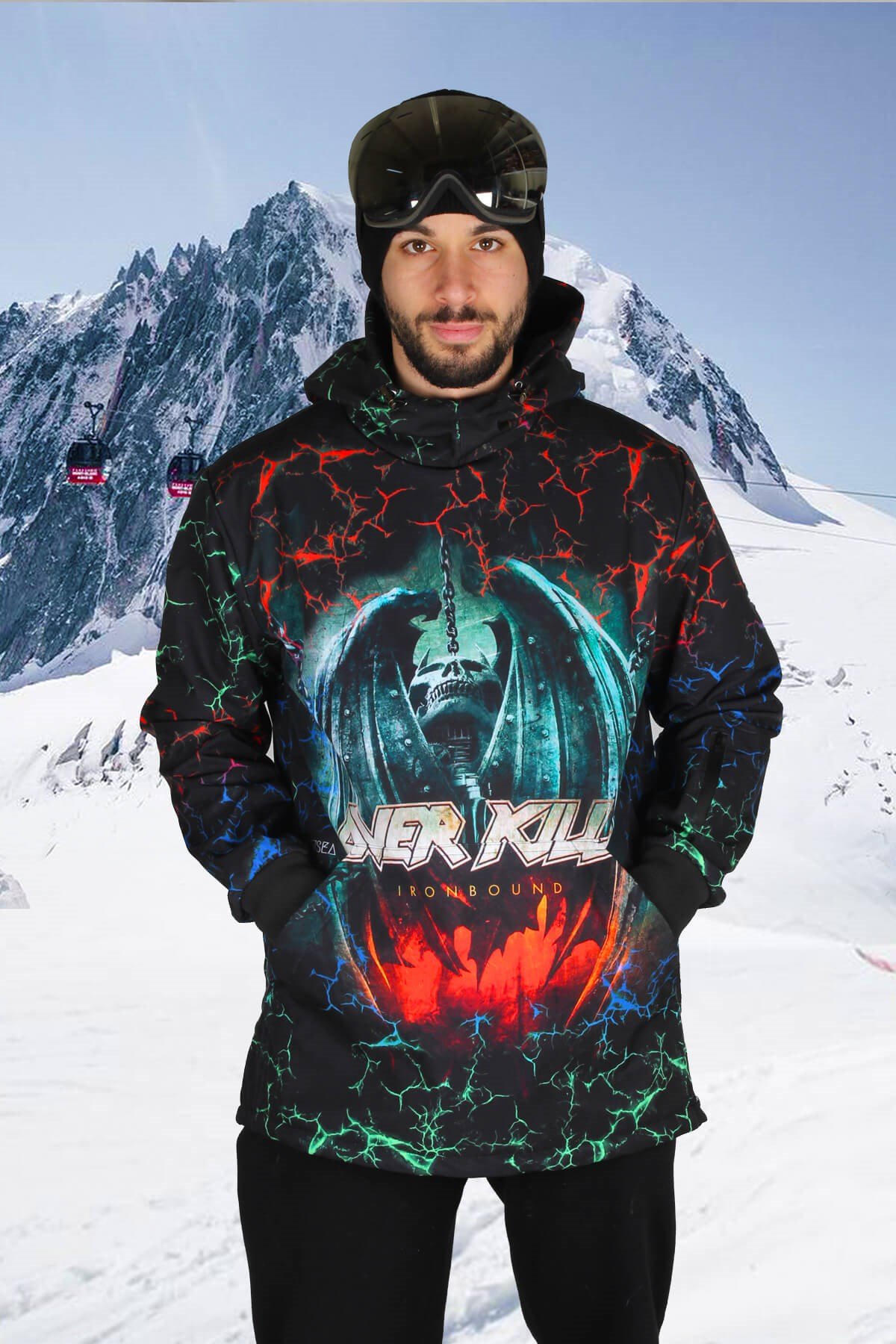 Snowsea İronbound Yaka Fermuarlı Snowboard & Kayak Montu SS7765
