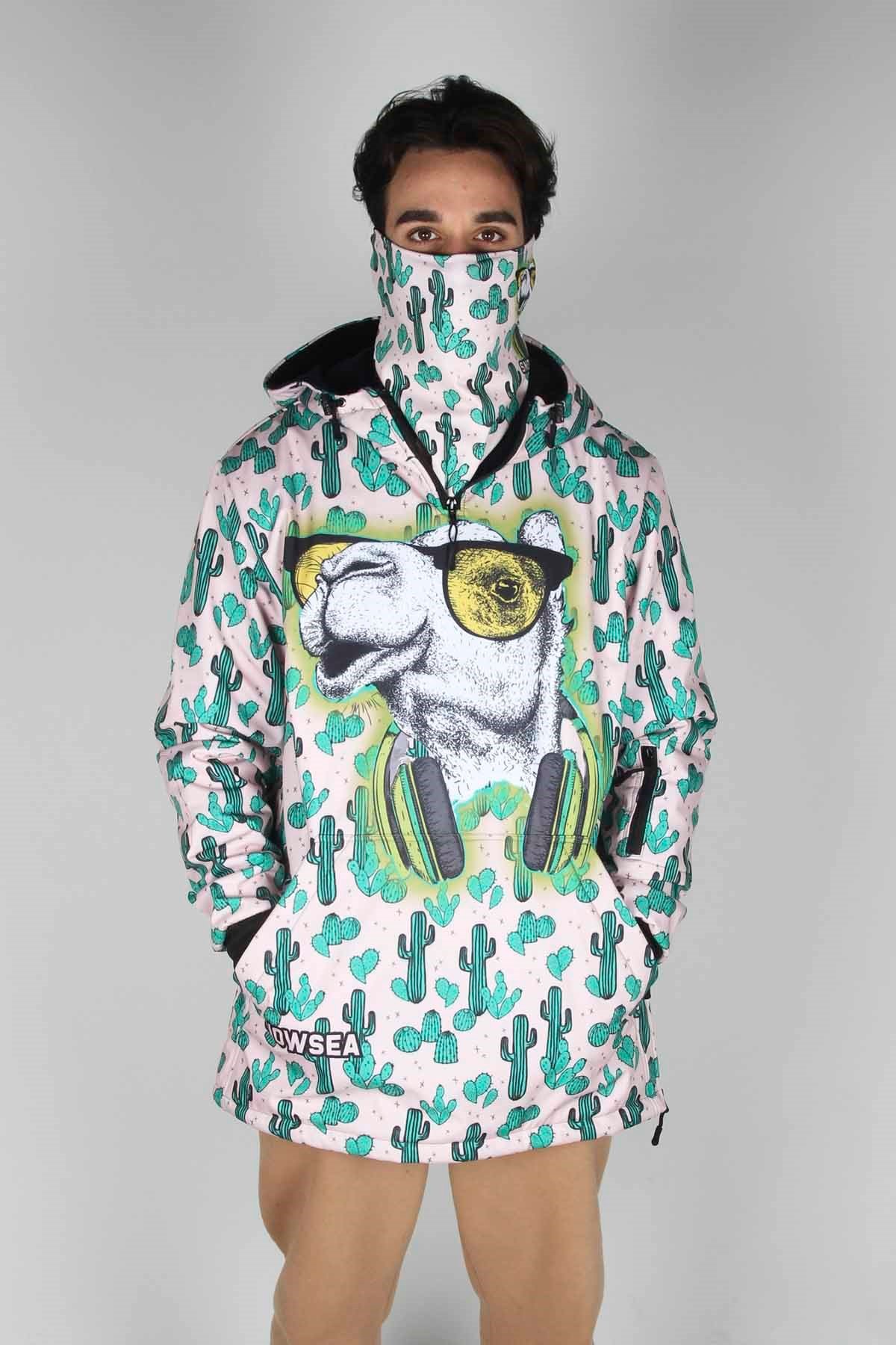 Snowsea Kaktüs SS7785 Kadın Kayak Montu, 1. Kalite Kadın Snowboard Montu