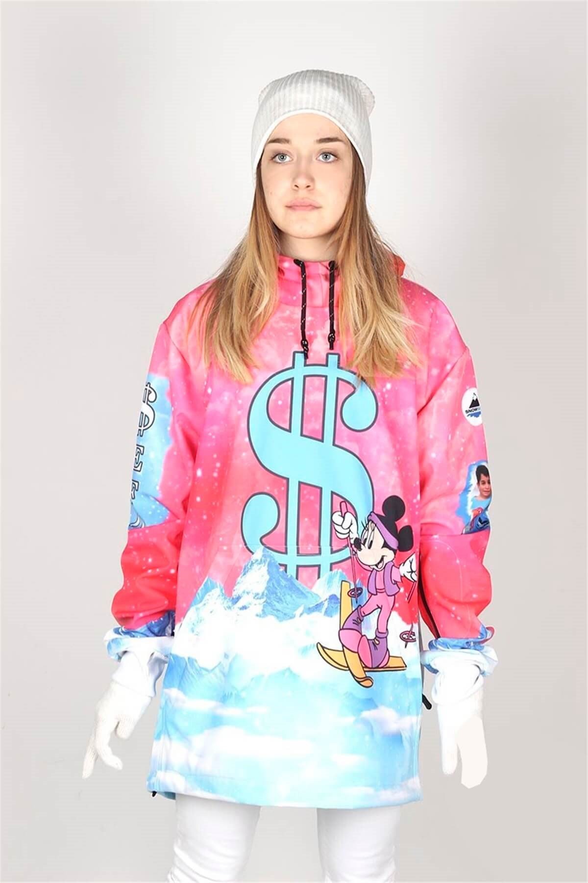 Snowsea Marka Özel Tasarım Kadın Snowboard & Kayak Montu