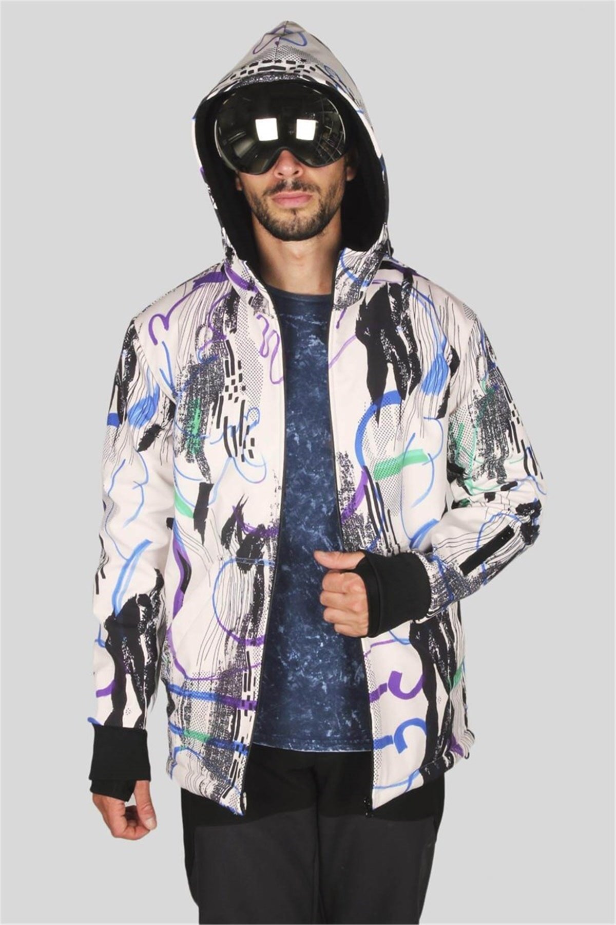 Snowsea Özel Tasarım SS8004 Kayak ve Snowboard Montu