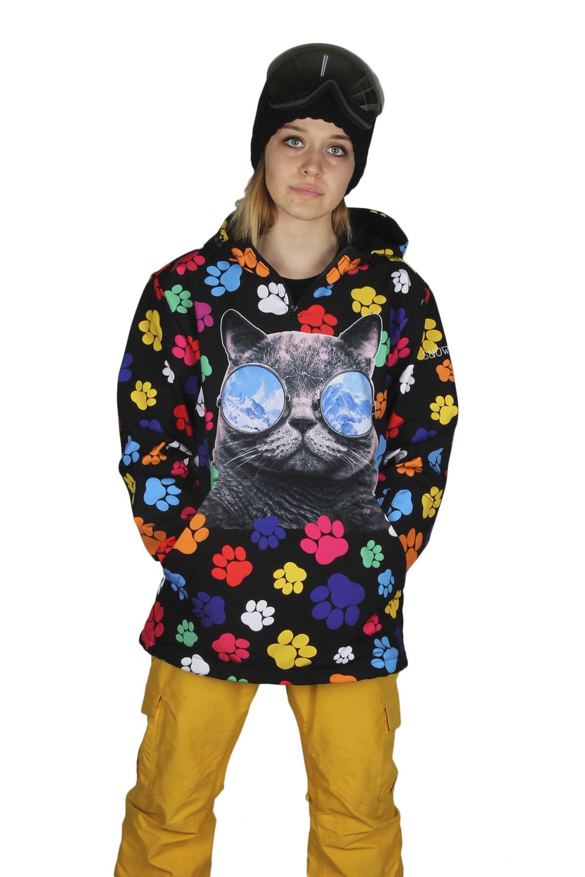 Snowsea Pati Yaka Fermuarlı Snowboard & Kayak Montu SS7725