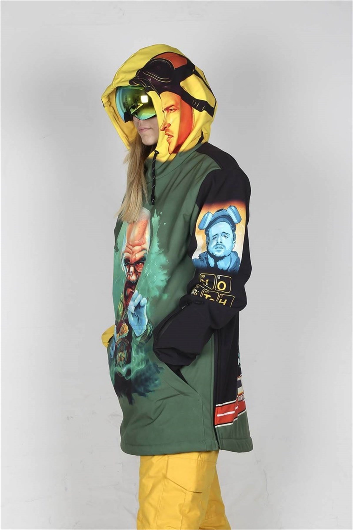 Snowsea SS5590 Breaking Bad Kadın Kayak Montu, Snowboard Montu