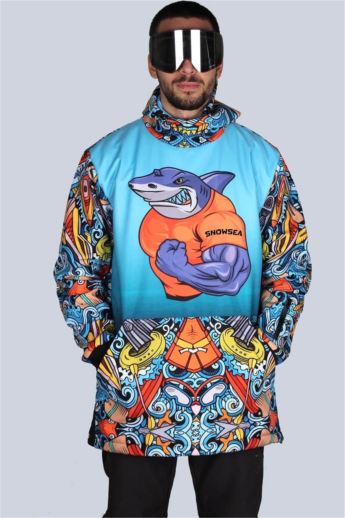 Snowsea SS7644 Shark Kayak ve Snowboard Montu / 10.000 mm. 