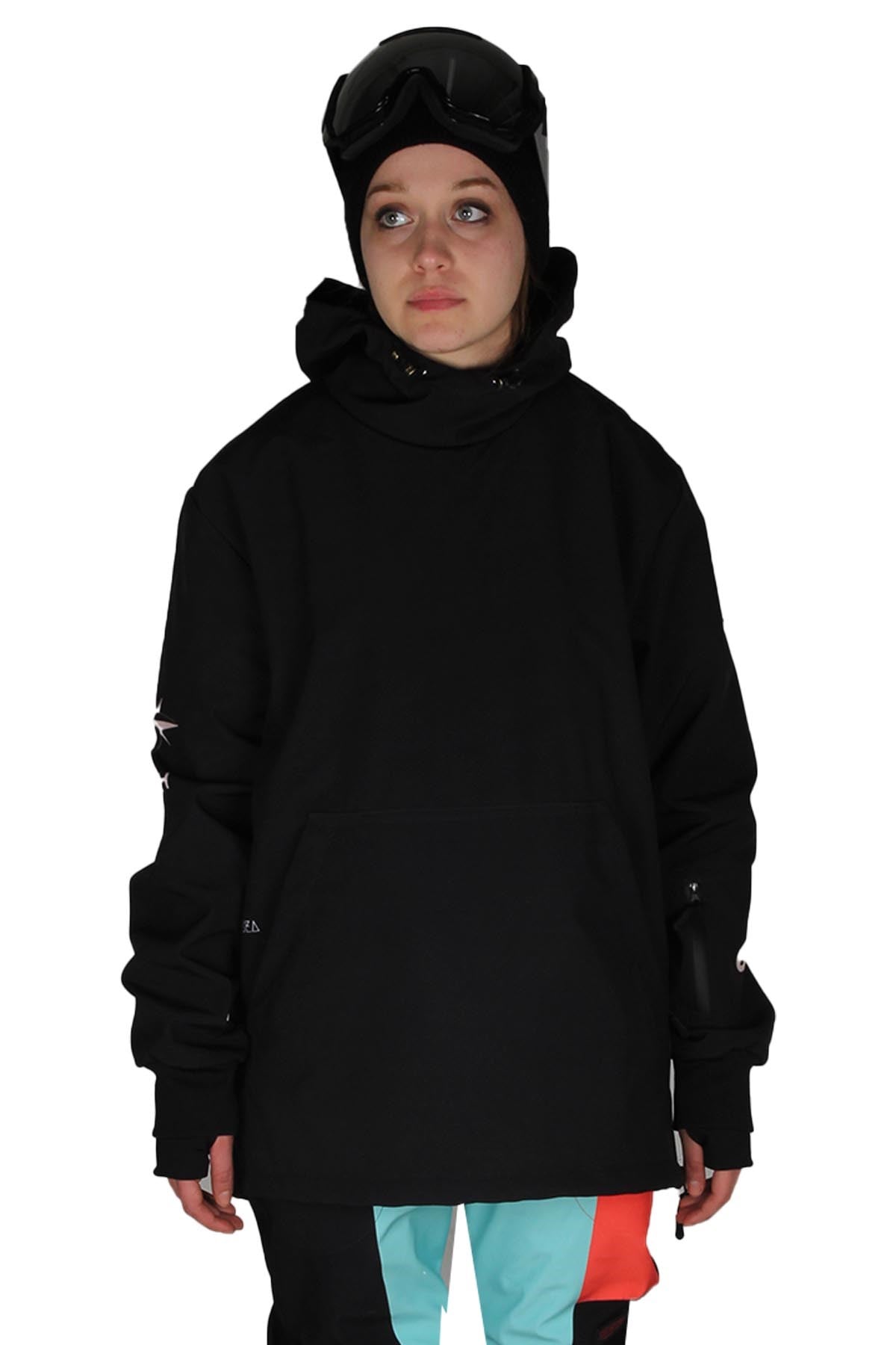 Snowsea SS7908 Siyah Snowboard Montu, Kadın Kayak Montu