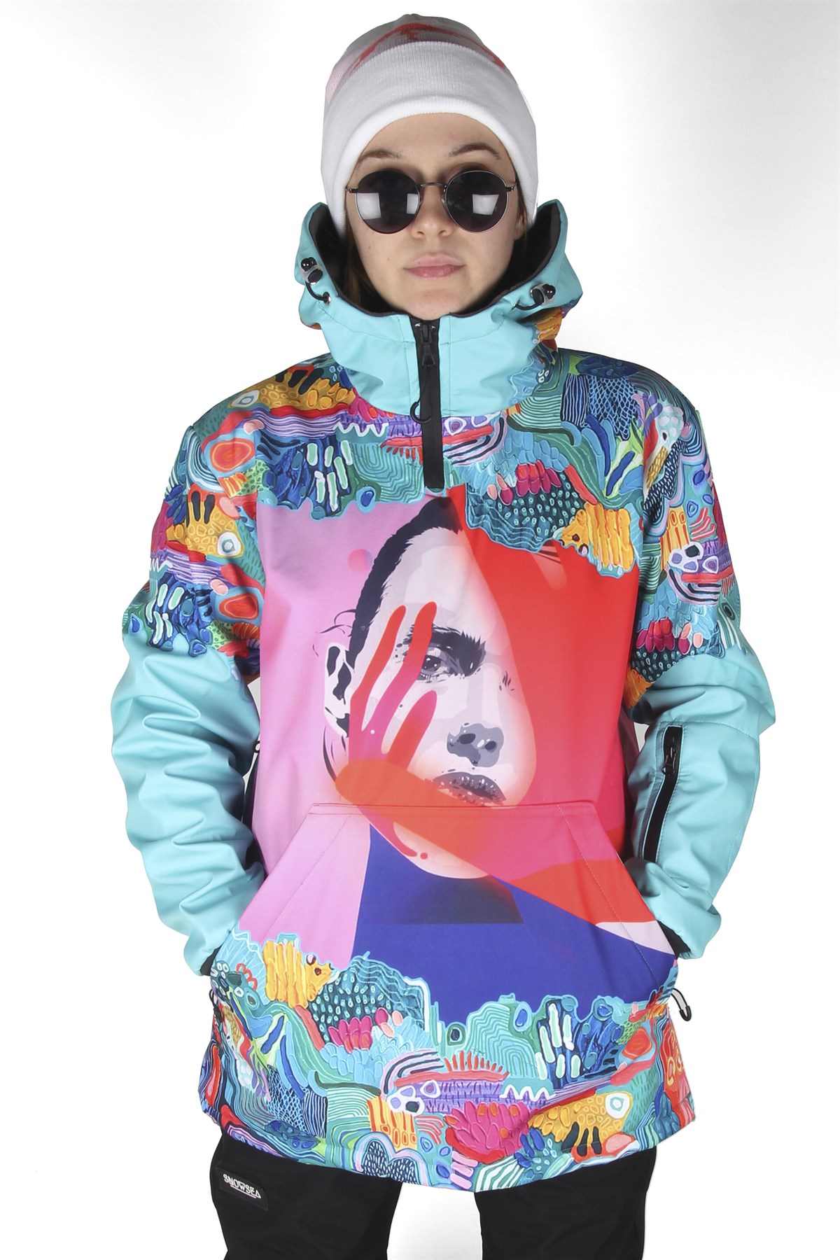 Snowsea SS7957 Face In Hand Kadın Snowboard ve Kayak Montu