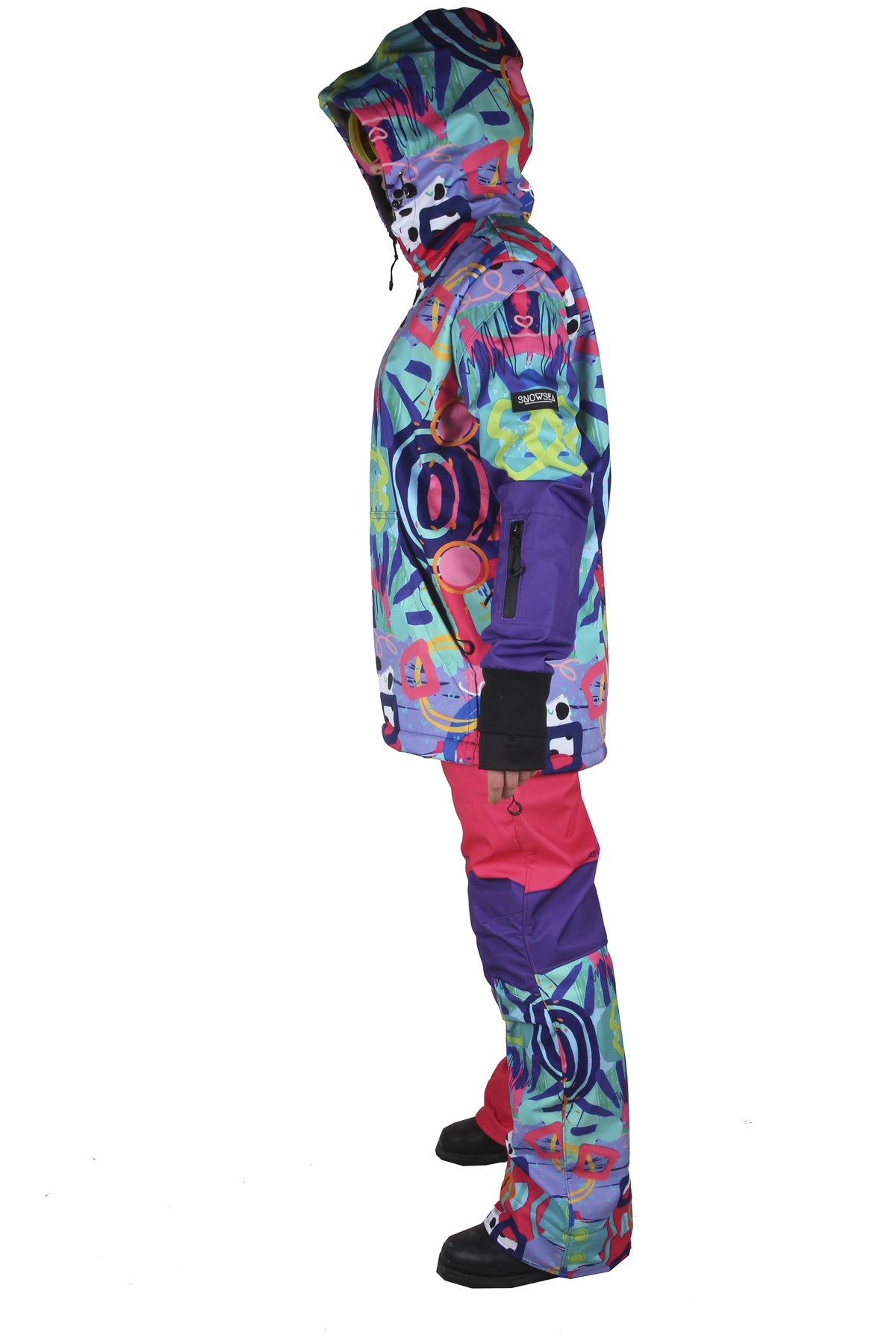 Snowsea SS7958 Symbolic Snowboard Montu ve Pantolonu Takımı