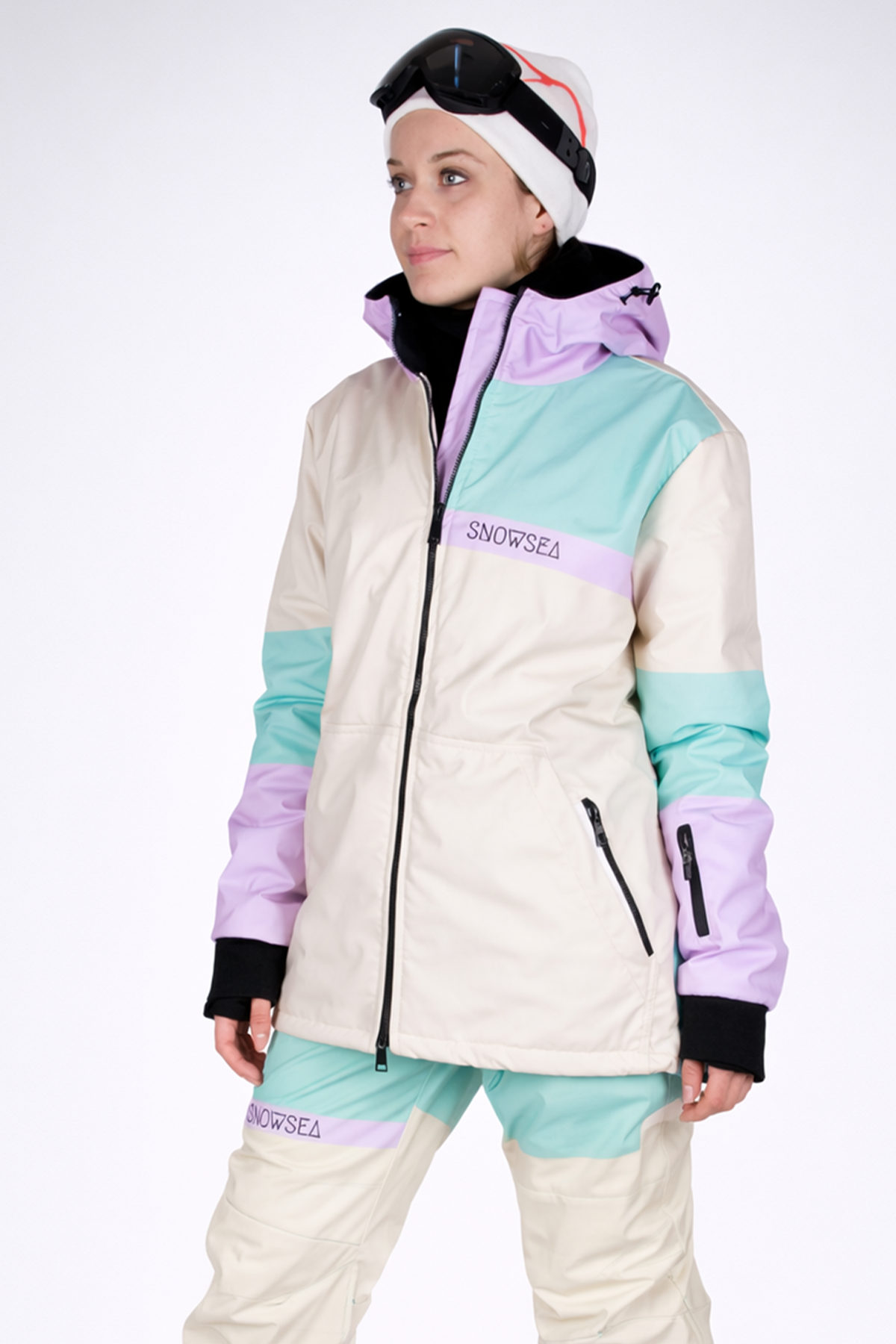 Snowsea SS8096-2 Lilac Breeze Kayak Montu, Kadın Kar Montu