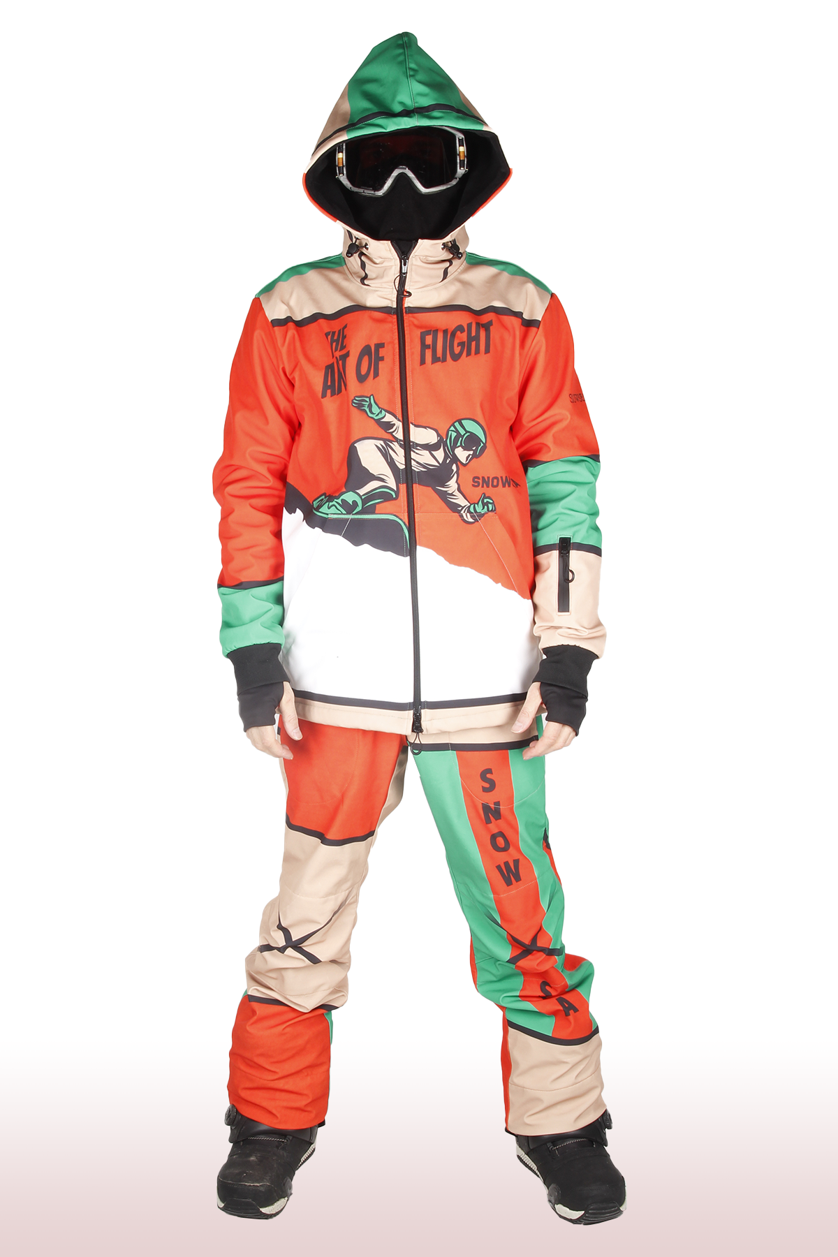 Snowsea SS9022 The Art Of Flıght Snowboard Mont & Pantolon Takım