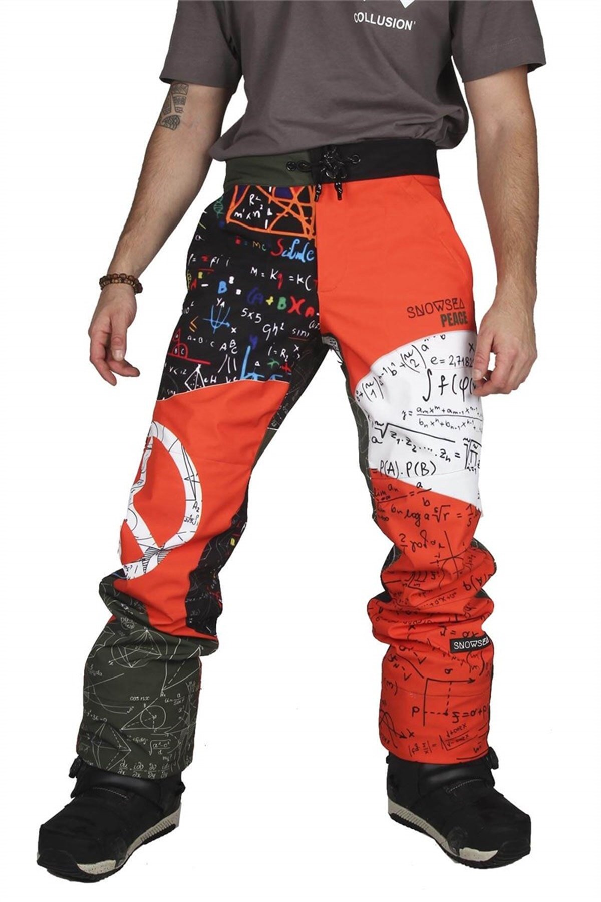Snowsea SSP1100 Formula Peace Snowboard Pantolonu, 10K Waterproof  Kar Pantolonu