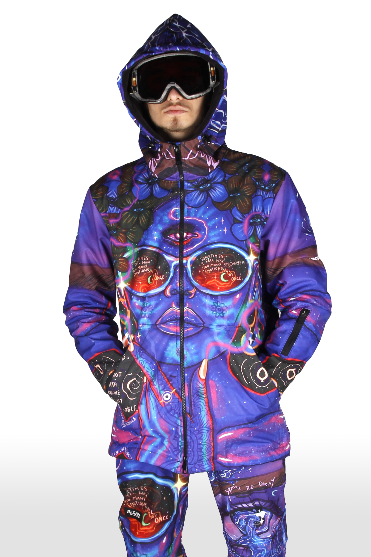 Snowsea Tears Erkek Snowboard Montu