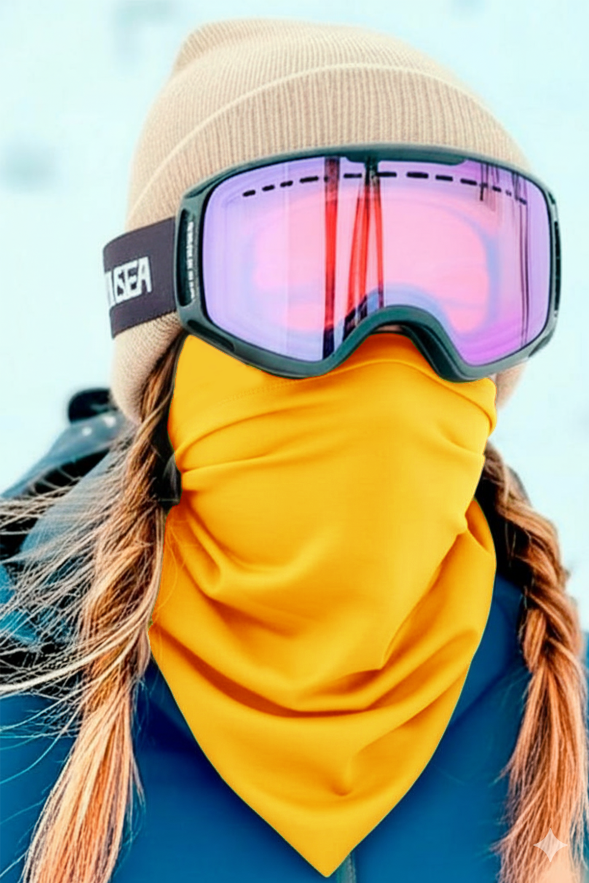 Snowsea Turuncu Kar Maskesi SS2127