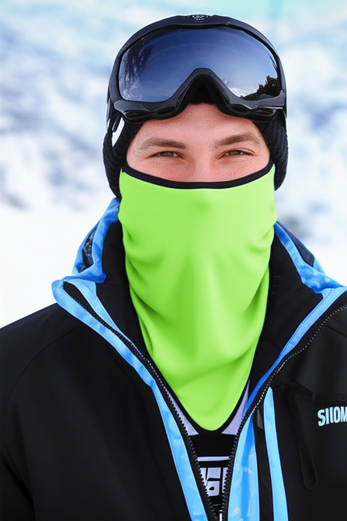 Snowsea Yeşil Kar Maskesi SS2122