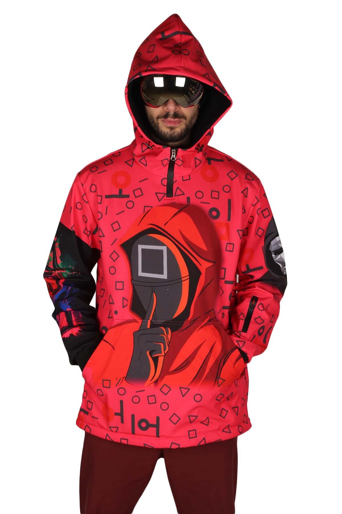 Squid Game Kar Montu, Snowsea SS7730 Snowboard ve Kayak Montu