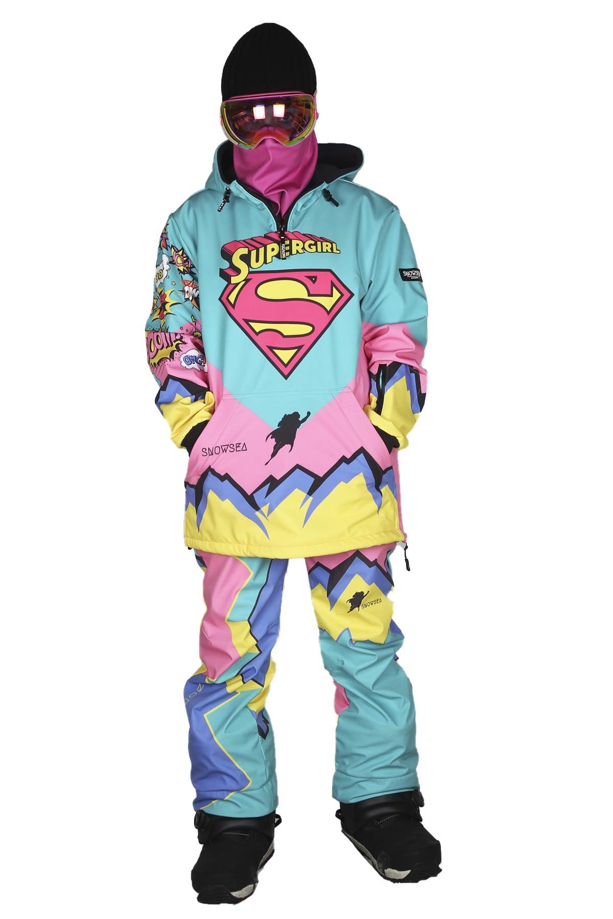 Super Girl Tasarım Kayak ve Snowboard Takımı Snowsea SS7790