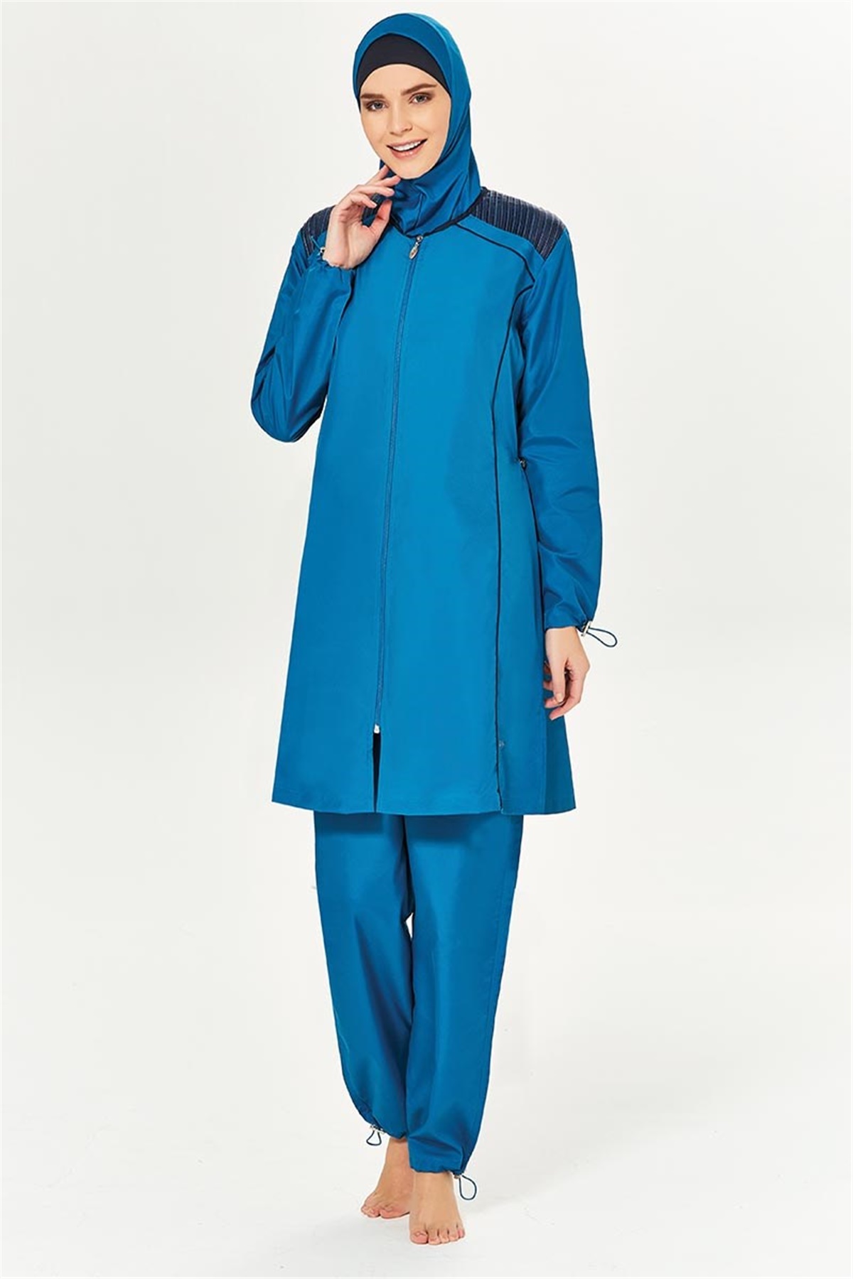 Tesettür Mayo Adasea Comfortable Borneo 1701092 Petrol