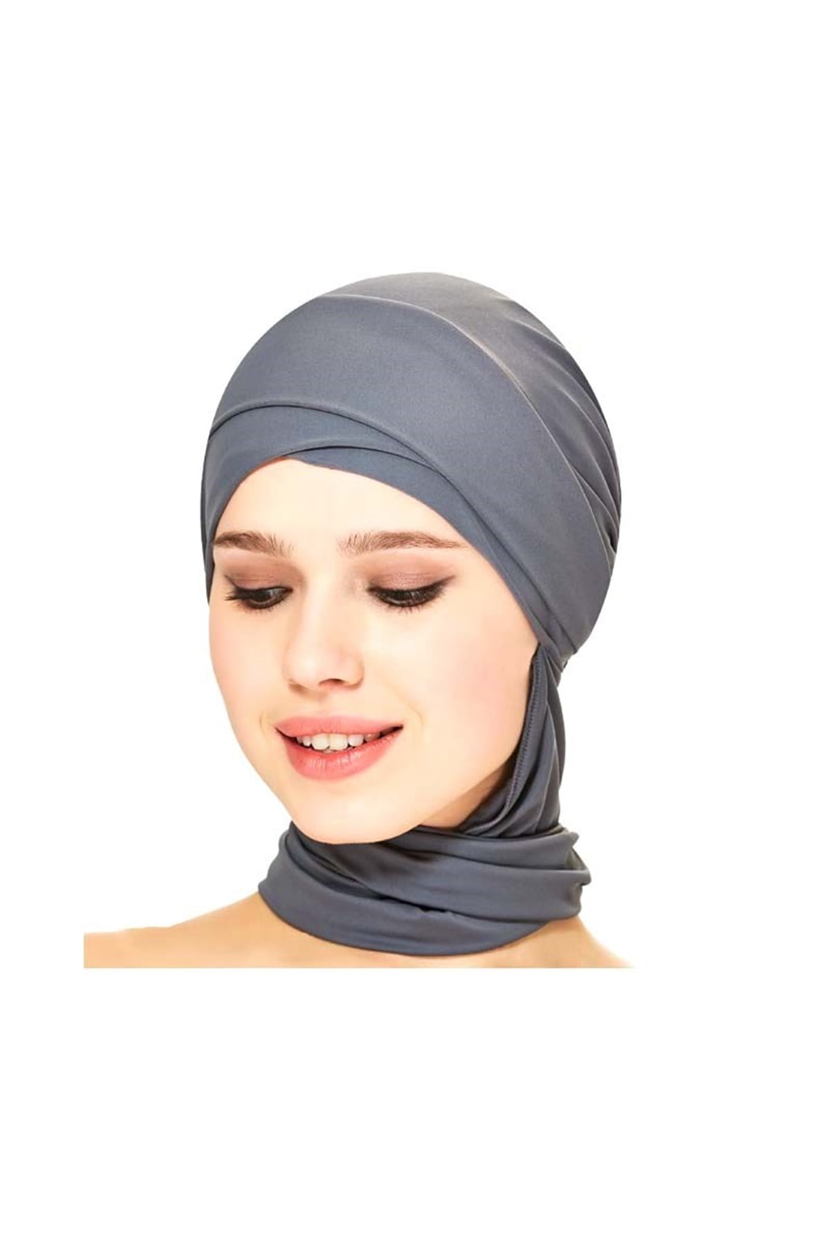Tesettürlü Haşema Bonesi 164004 Antrasit