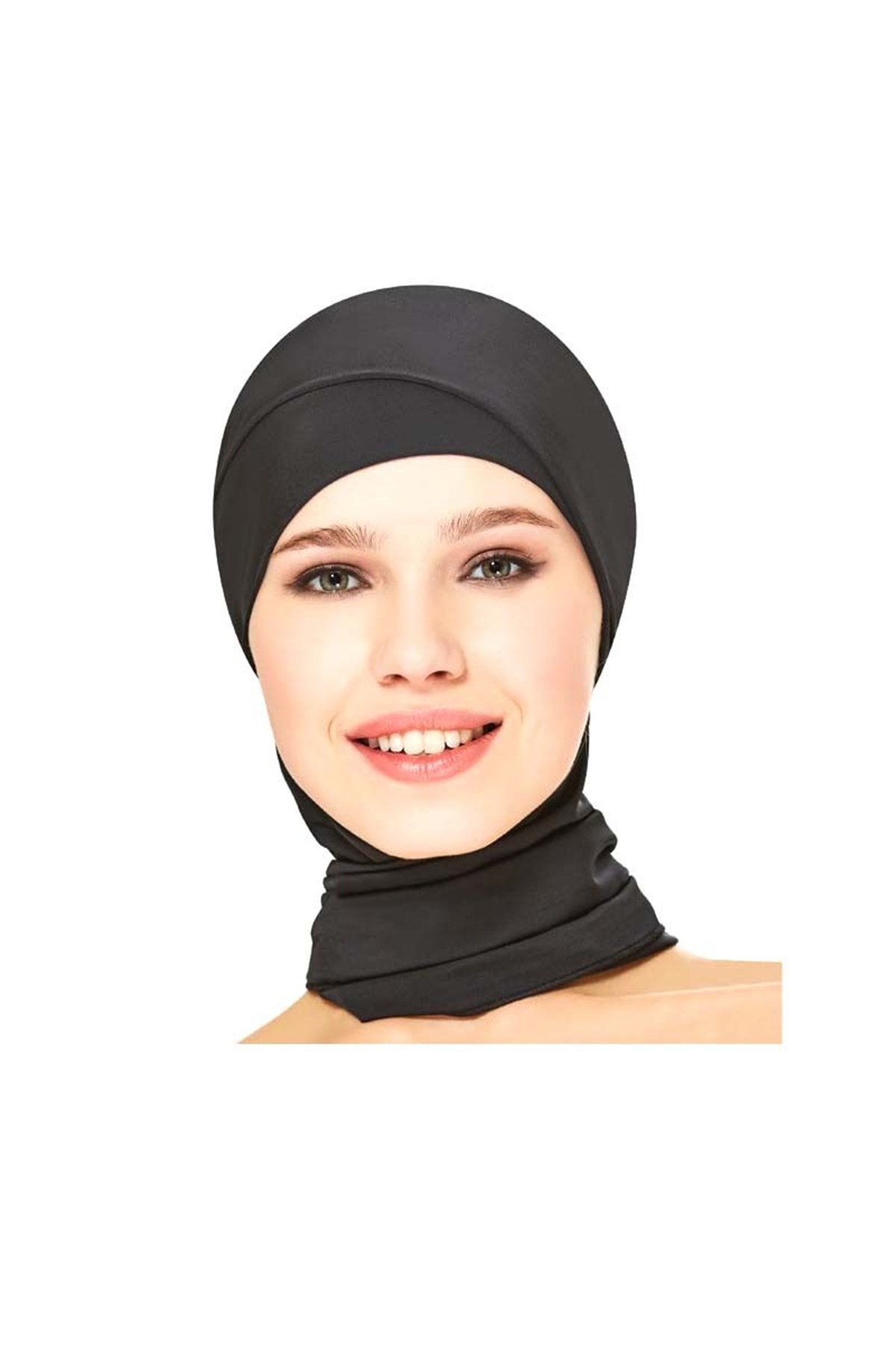 Tesettürlü Haşema Bonesi 164004 Siyah