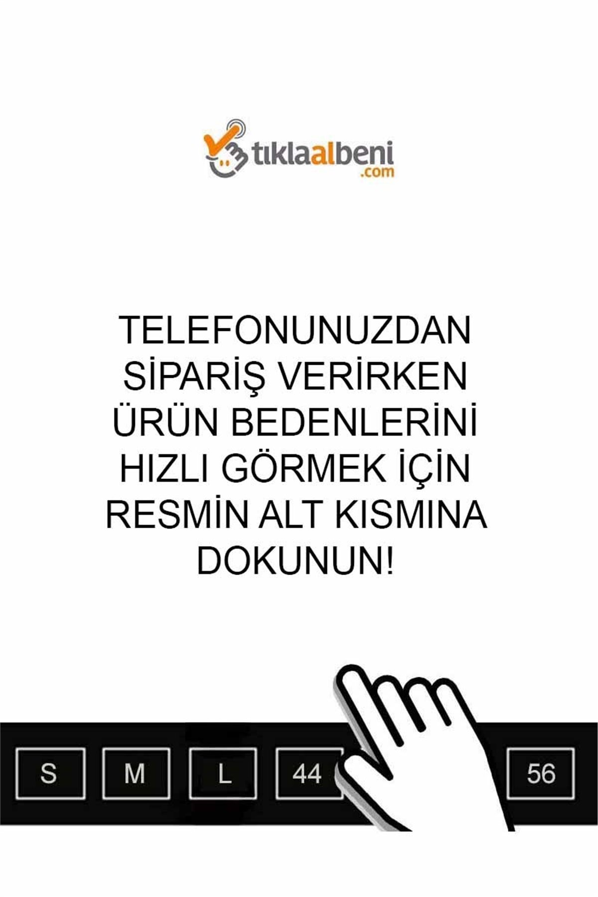 Ürün Bedenlerini Hızlı Gör, Kolay Sipariş Ver