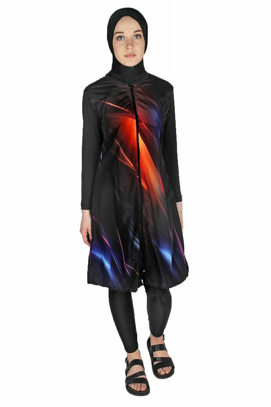 Veros Alanya Serisi 1. Kalite Tam Kapalı Tesettür Mayo