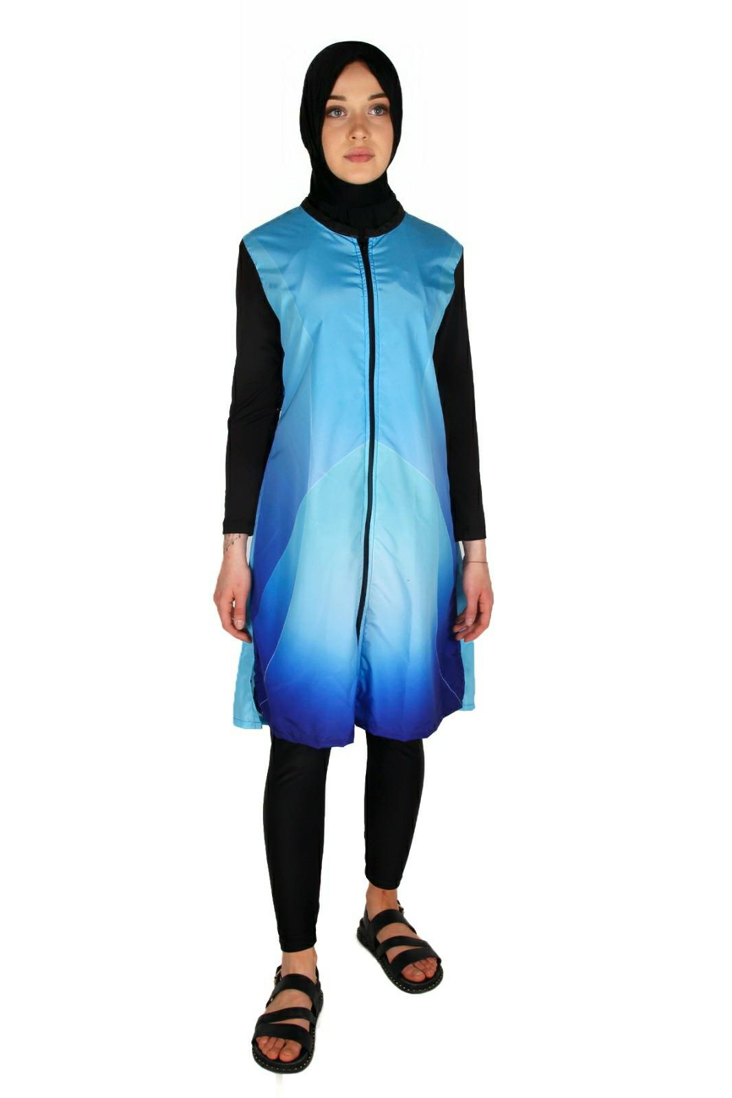 Veros Bodrum Serisi 1. Kalite Tam Kapalı Tesettür Mayo