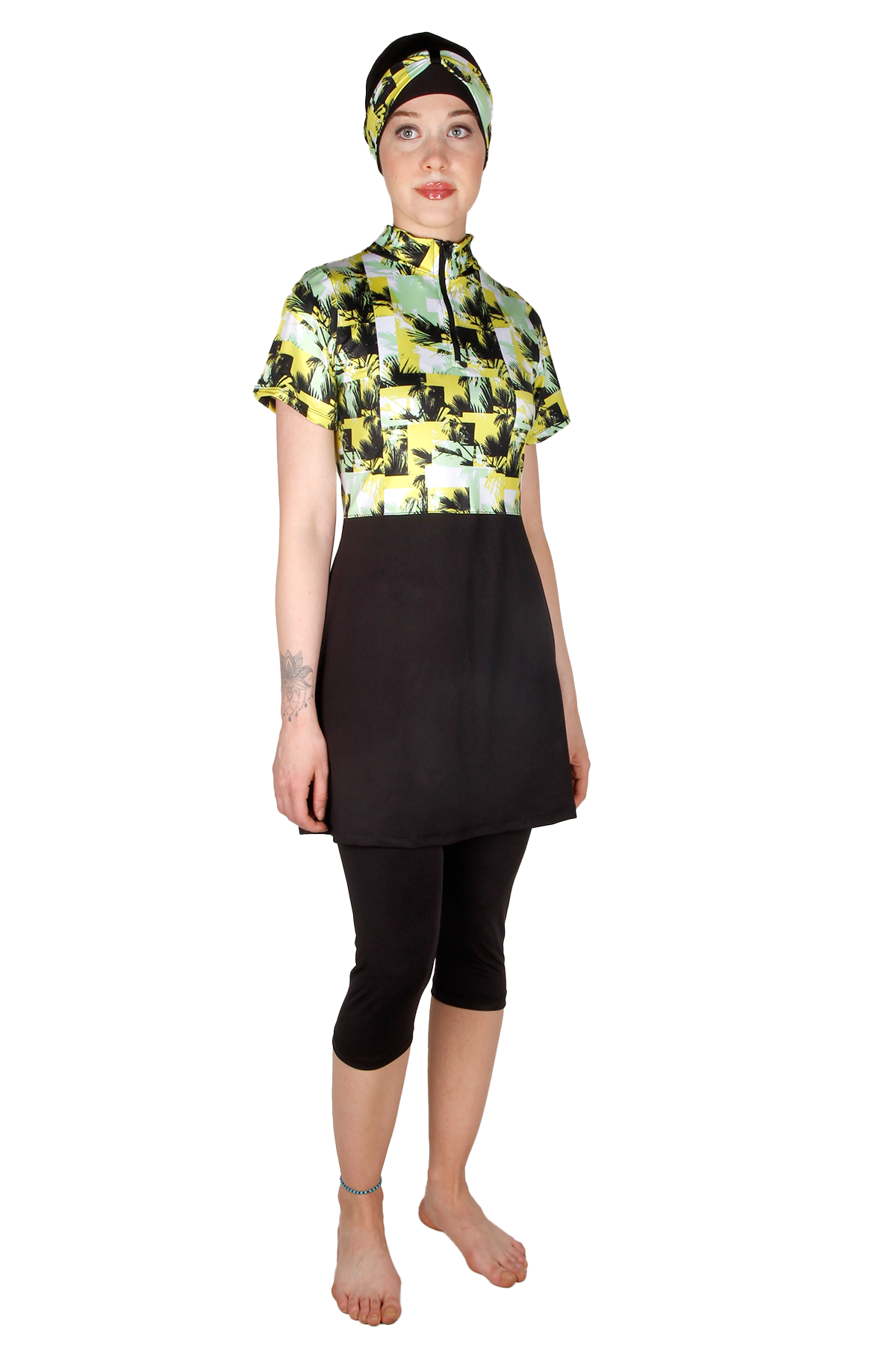 Veros Mayo VRS1115, Yarım Kapalı Tesettür Mayo