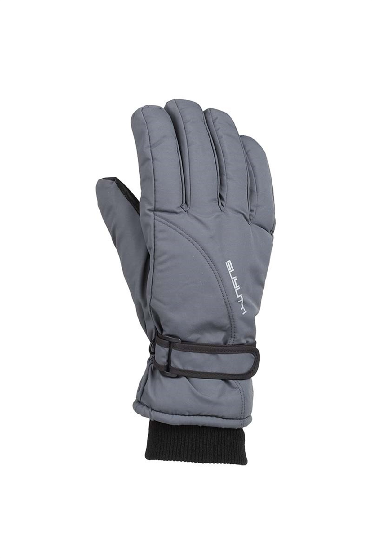 Yetişkin Erkek Düz Füme Kar Eldiveni - KR424-4