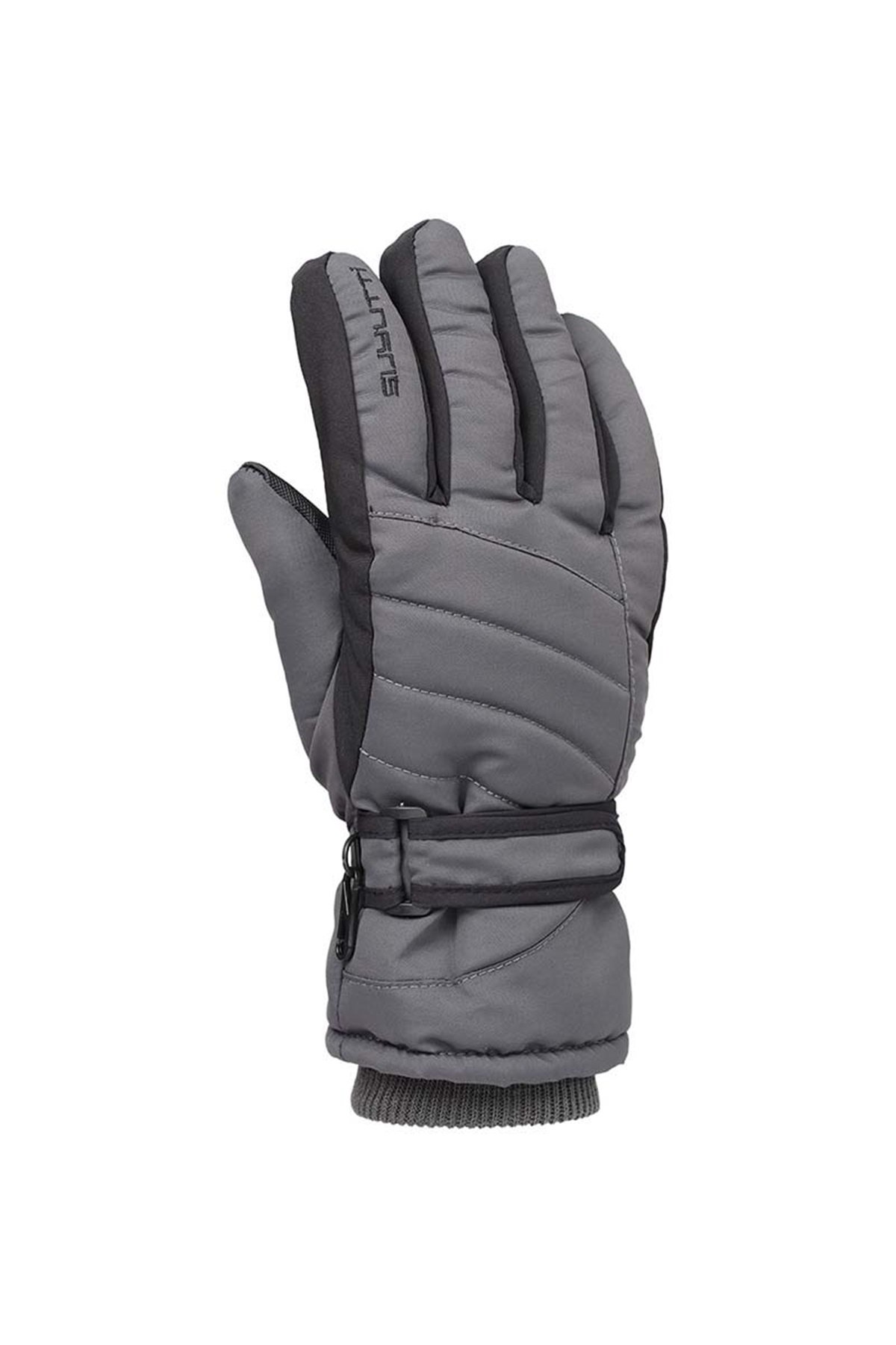 Yetişkin Erkek Gri Kar Eldiveni - KR424-1