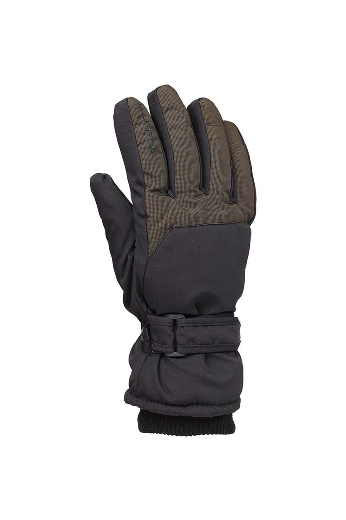 Yetişkin Erkek Siyah Kar Eldiveni - KR424-3