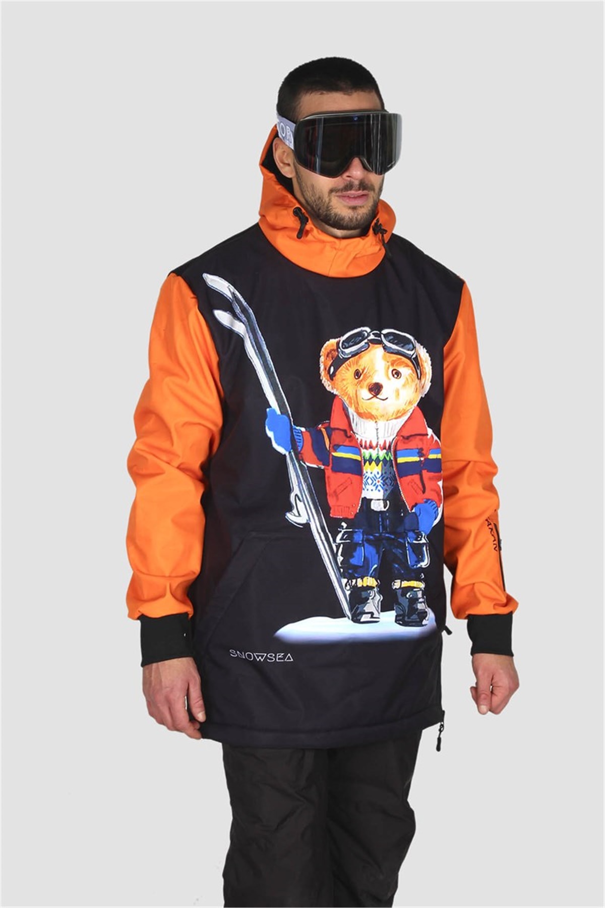 Skiing Teddy Bear Erkek Kayak ve Snowboard Montu