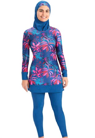12 Yaş - XS Arası Genç Kız Tam Kapalı Tesettür Mayo 55174