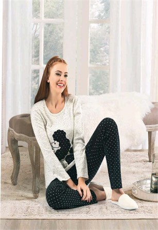 Bayan Polar Pijama Takımı Nbb 66162