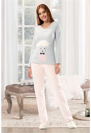 Bayan Polar Pijama Takımı Nbb 66202
