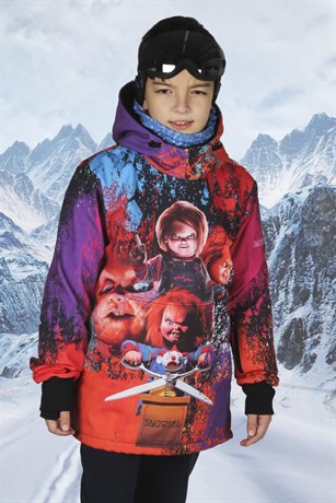 Chucky Erkek Çocuk Snowboarding Erkek Çocuk Snowboard Kar Montu Snowsea SS7761