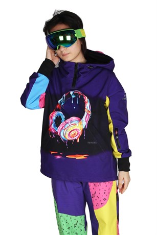 Cool Music Kız Çocuk Snowboard ve Kayak Montu / SS7620