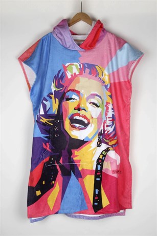 Marilyn Monroe Kadın Sörf Pançosu Snowsea SP106